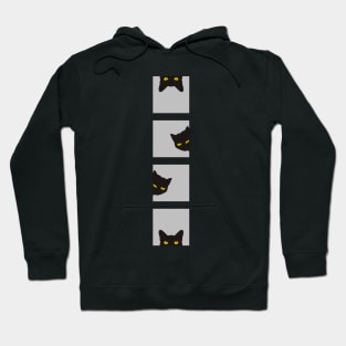 Cat Peeking Hoodie